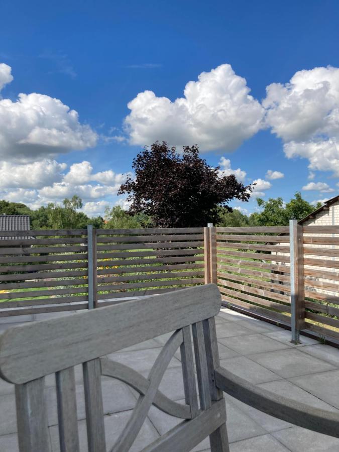Ferienwohnung Heeser Birkenhof - Urlaub Auf Dem Bauernhof Mit Blick Ins Gruene Weeze Dış mekan fotoğraf
